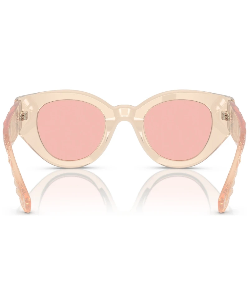 Burberry Women's Low Bridge Fit Sunglasses, Meadow