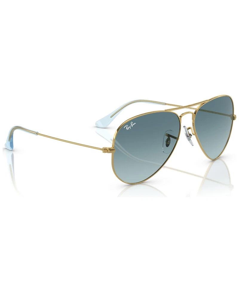 Ray-Ban Unisex Sunglasses, RB3025 Aviator Gradient
