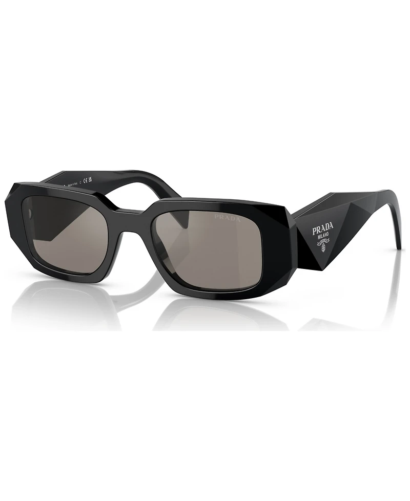 Prada Women's Symbole Rectangular Sunglasses, PR17WS