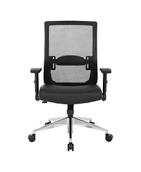 Black Matrix Back Manager's Office Chair with Dillon Disinfectant Seat