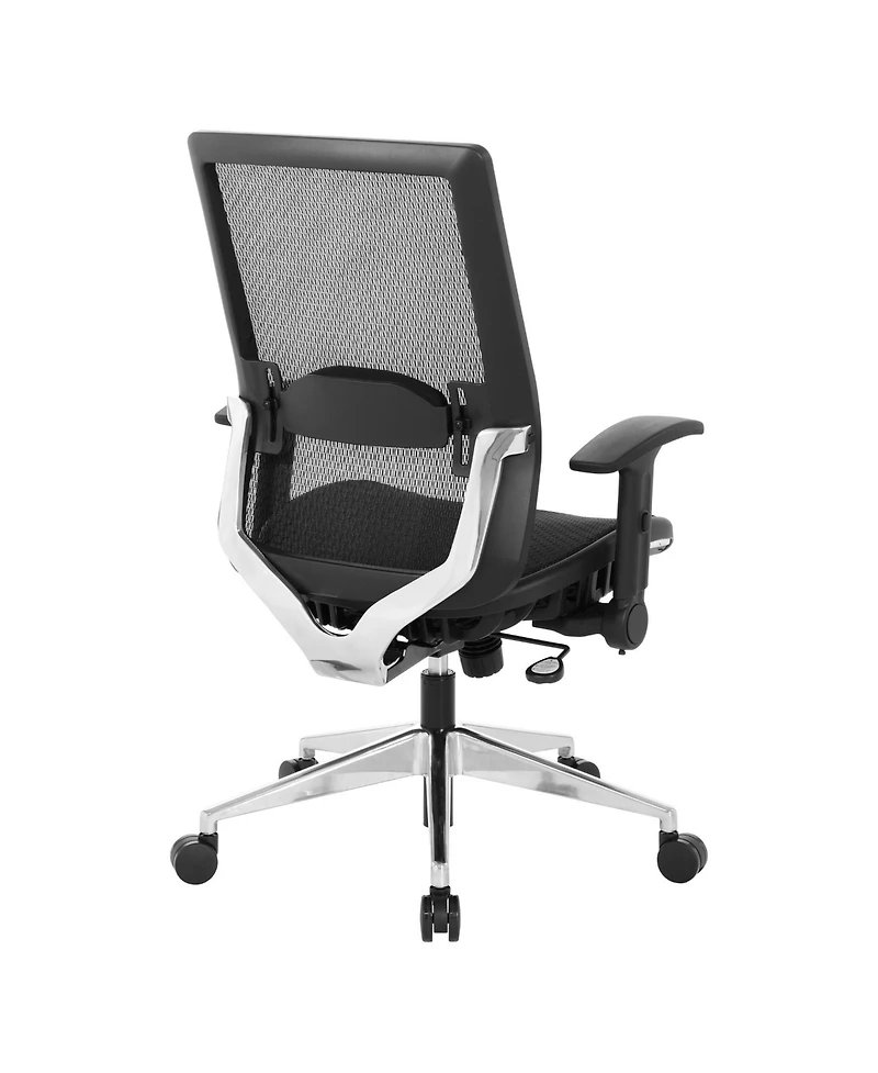 Black Matrix Back Manager's Office Chair with Matrix Seat