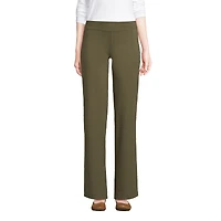 Lands' End Women's Tall Starfish Mid Rise Straight Leg Pants