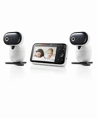 Motorola 5.0" Hd Motorized Video Baby Monitor, 2 Camera Set