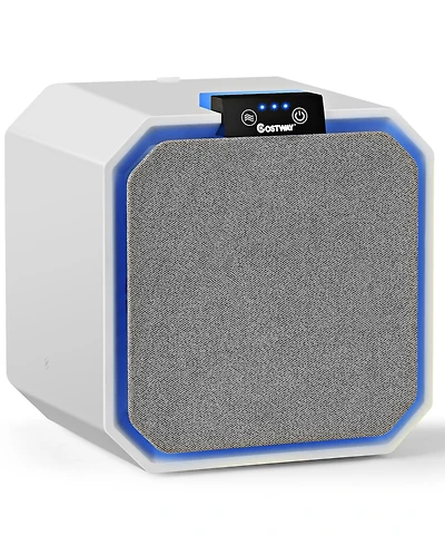 Desktop Hepa Air Purifier Home Air Cleaner W/ 2-in-1 Composite Hepa Filter
