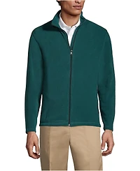 Lands' End Men's Full-Zip Mid-Weight Fleece Jacket