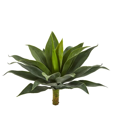 Nearly Natural 19" Large Agave Artificial Plant (Set of 2)