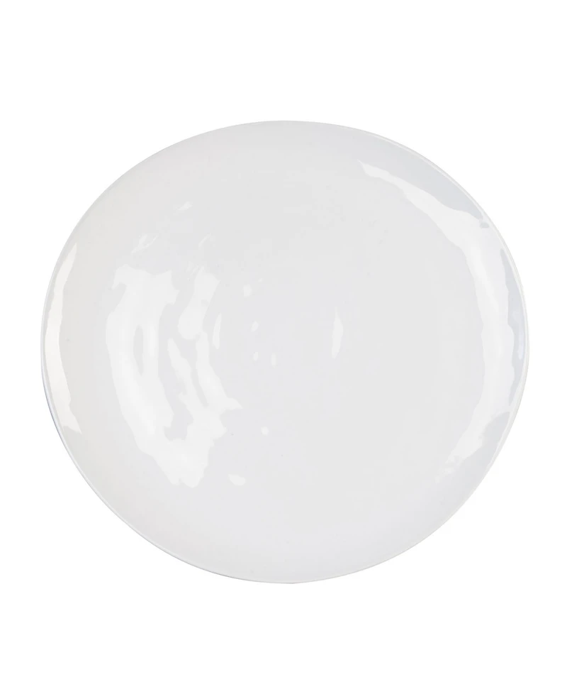Fitz and Floyd Everyday Whiteware 12 Piece Dinnerware Set, Service for 4