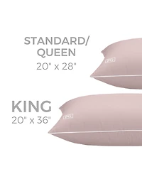 Pillow Gal Down Alternative Firm Density 2-Pack Pillows, Standard/Queen