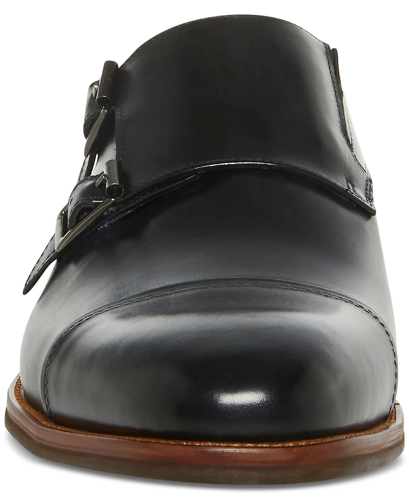 Steve Madden Men's Tilly Double Monk Strap Dress Shoe