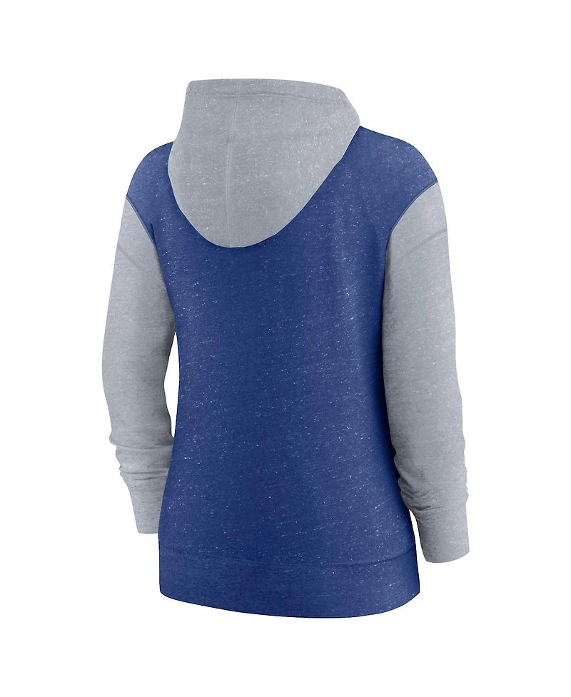 Women's Nike Royal Chicago Cubs Full-Zip Hoodie