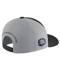 Men's Nike Black UConn Huskies 2023 Ncaa Men's Basketball Tournament March Madness Final Four Regional Champions Locker Room Adjustable Hat
