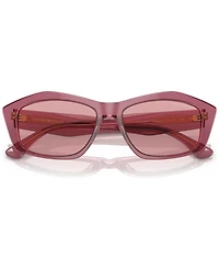 Emporio Armani Women's Low Bridge Fit Sunglasses, EA4187F