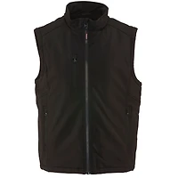 RefrigiWear Men's Insulated Softshell Vest - Warm Work Vest, Water-Repellent, Windproof, Lightweight, Durable Cold-Weather Gear