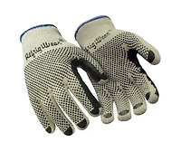 RefrigiWear Men's Midweight Dot Grip Gloves - Insulated Knit Work with Pvc Grip, Sold by the Dozen