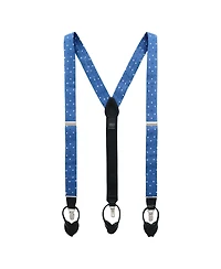 Trafalgar Men's 32MM Polka Dot Convertible Suspenders