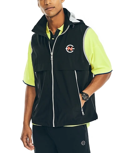Nautica Men's Competition Zip-Front Lightweight Water-Resistant Vest