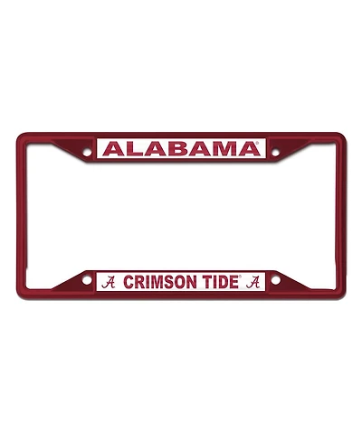 Wincraft Alabama Crimson Tide Chrome Color License Plate Frame