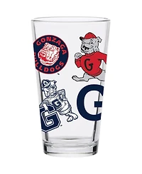 Gonzaga Bulldogs 16 Oz Medley Vintage-Inspired Pint Glass