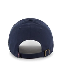 Men's '47 Brand Navy Cleveland Guardians Team Pride Clean Up Adjustable Hat
