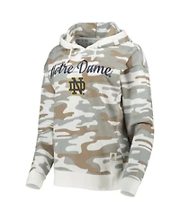Women's Pressbox Camo Notre Dame Fighting Irish San Pablo Pullover Hoodie