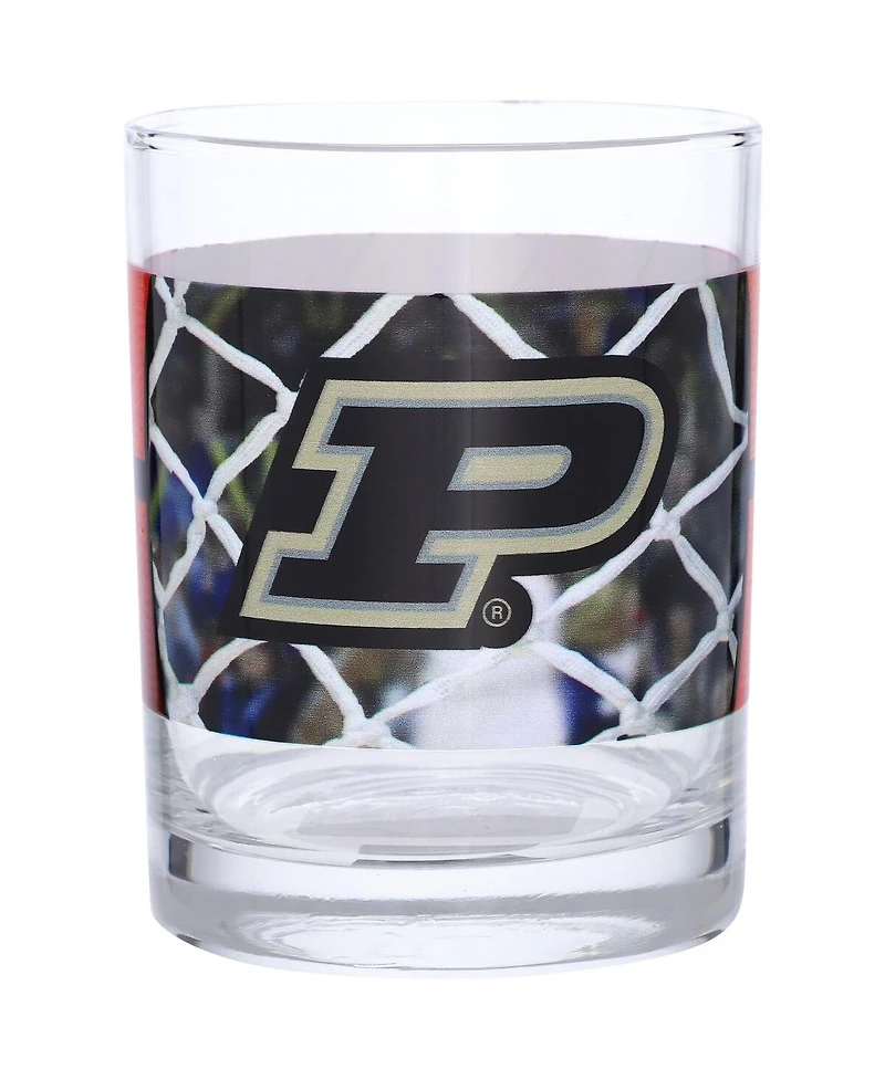 Purdue Boilermakers 14 Oz Basketball Glass