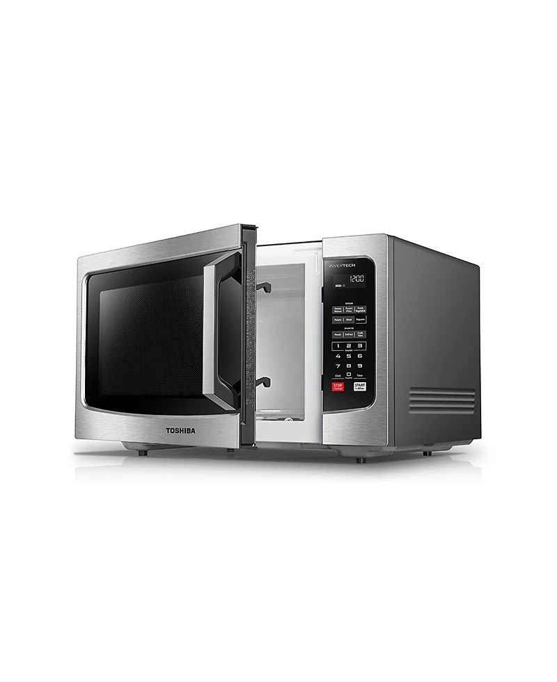Toshiba 1.6 Cubic Feet Microwave with Inverter Technology