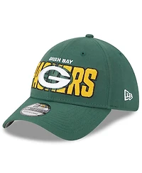 Men's New Era Green Green Bay Packers 2023 Nfl Draft 39THIRTY Flex Hat