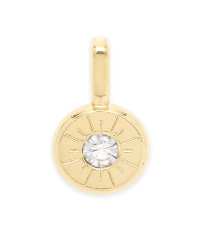 brook & york Crystal 14K Gold-Plated Emily Charm