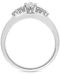 Diamond Marquise-Cut Engagement Ring (1/2 ct. t.w.) 14k White Gold