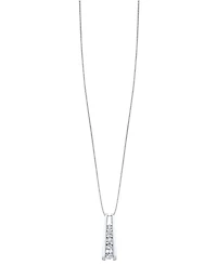 Five-Stone Diamond Journey Pendant Necklace (1 ct. t.w.) 14k Yellow or White Gold
