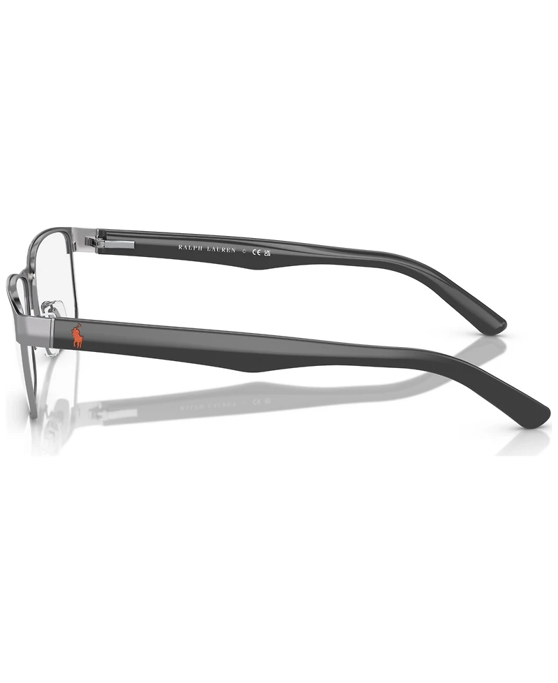 Polo Ralph Lauren Men's Rectangle Eyeglasses, PH1157 55