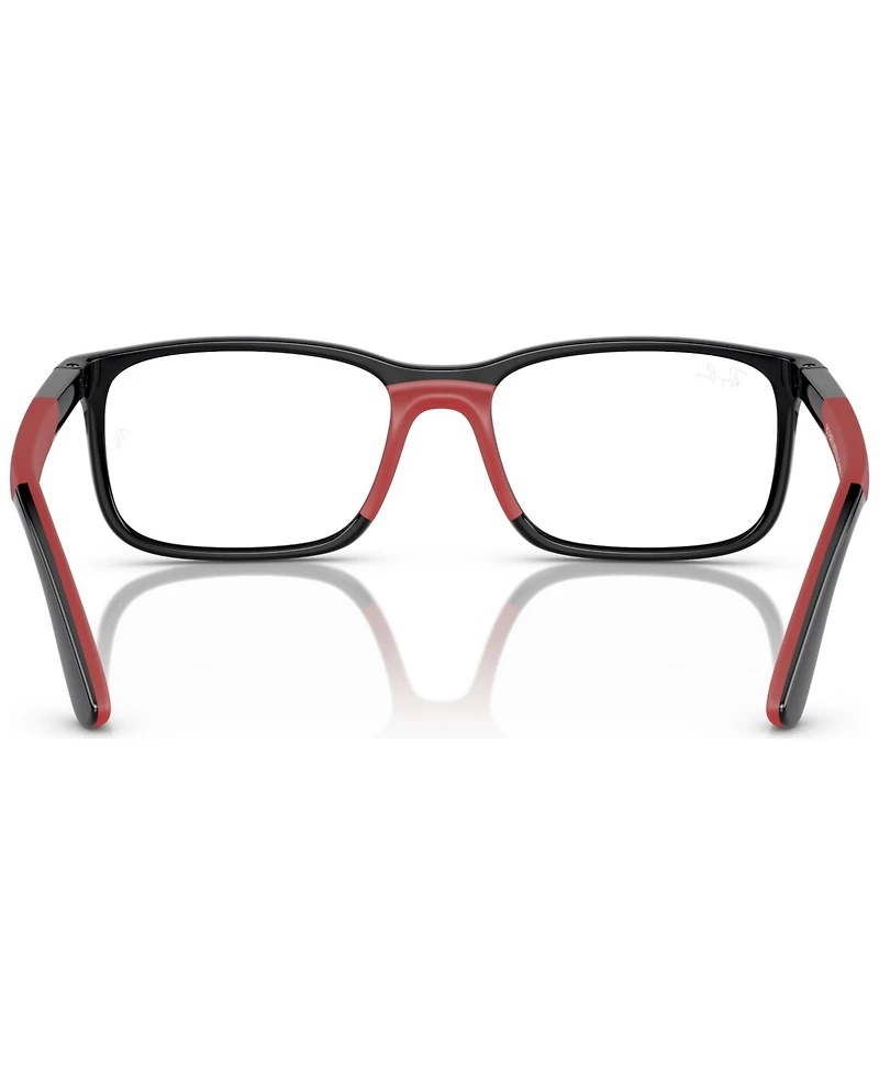 Ray-Ban Jr Kids Rectangle Eyeglasses, RB1621 47