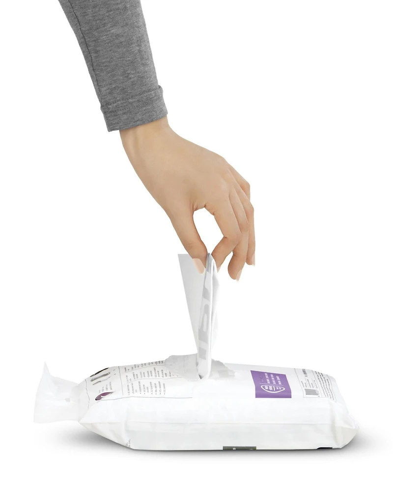simplehuman Code H 100pk Custom Fit Liners with 5 Quick Dispense Packs, 30-35L Kitchen Trash Bag Liners