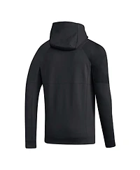 Men's adidas Black Charlotte Fc 2023 Player Travel Pullover Hoodie