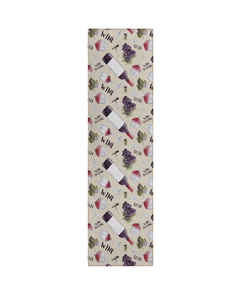 Dalyn Kendall Kitchen Washable KE14 2'3" x 7'6" Runner Area Rug