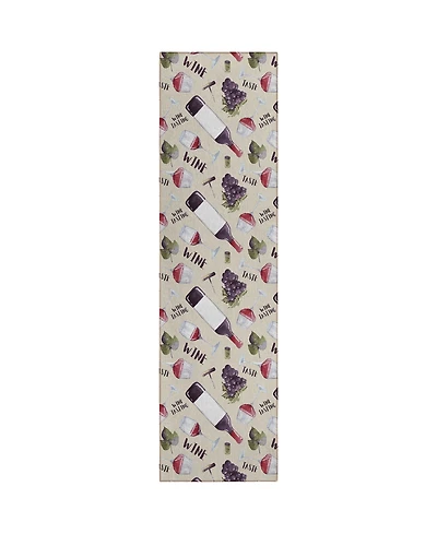 Dalyn Kendall Kitchen Washable KE14 2'3" x 7'6" Runner Area Rug