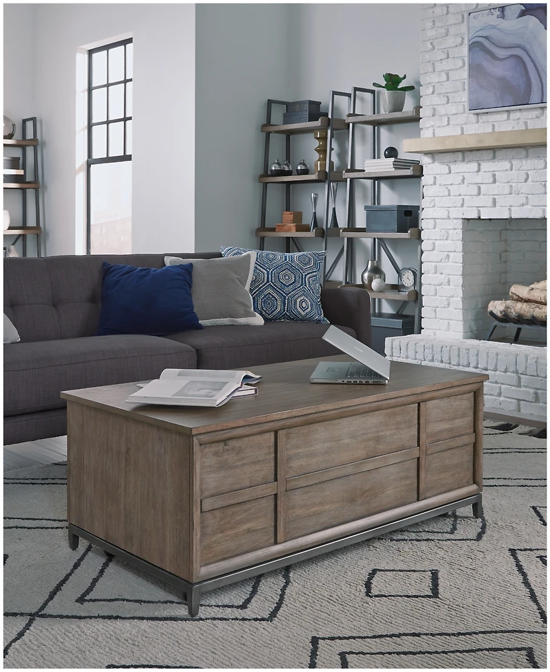 Closeout! Trellis Lift Top Cocktail Table
