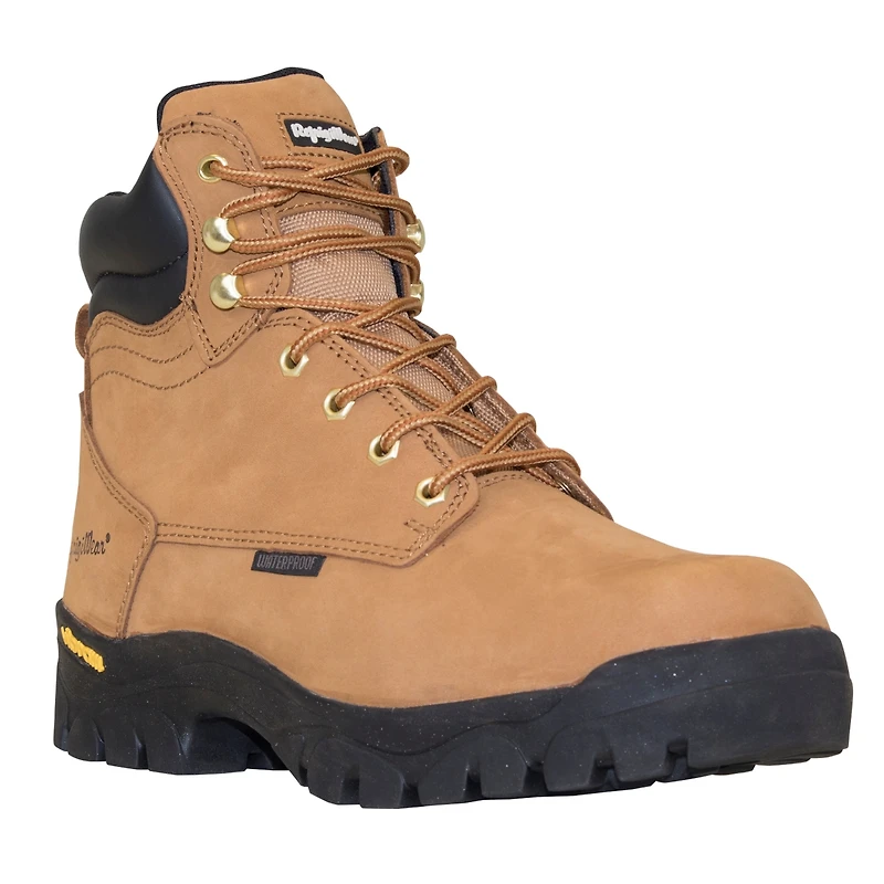 RefrigiWear Men's Ice Logger Insulated Boots - Waterproof, Slip-Resistant, -40°F Comfort Rating, Durable Cold Weather Work Footwear