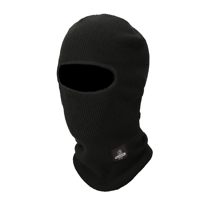 RefrigiWear Men's Silver Magic Open-Hole Face Mask - Breathable Cold Weather Face Protection