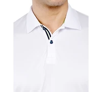 Society Of Threads Men's Regular Fit Solid Performance Polo Shirt