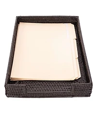 Artifacts Trading Company Rattan Office Paper Tray