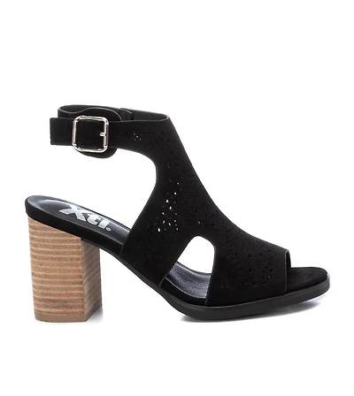 Women's Suede Sandals By Xti, Black
