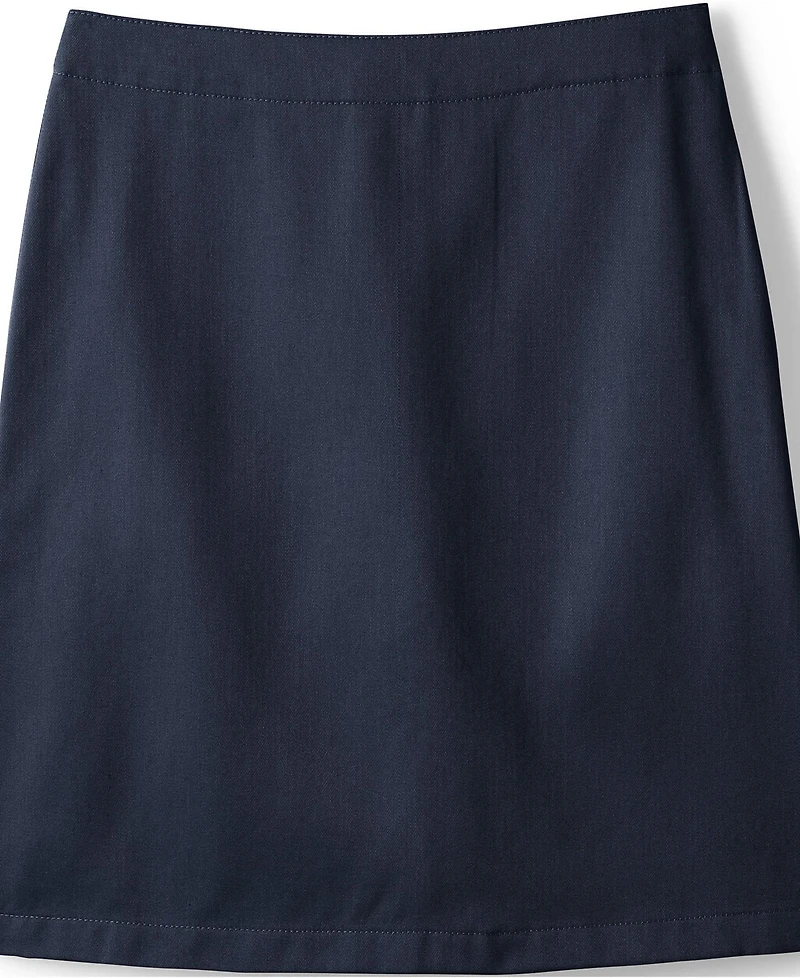 Lands' End Big Girls Plus Blend Chino Skort Top of Knee