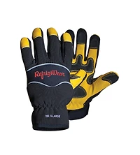 RefrigiWear Men's Insulated Abrasion Safety Gloves - Warm, Durable, High Dexterity Work for Extreme Cold