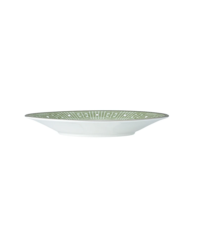 Noritake Infinity Green Platinum 4 Piece Saucer Set, Service for 4