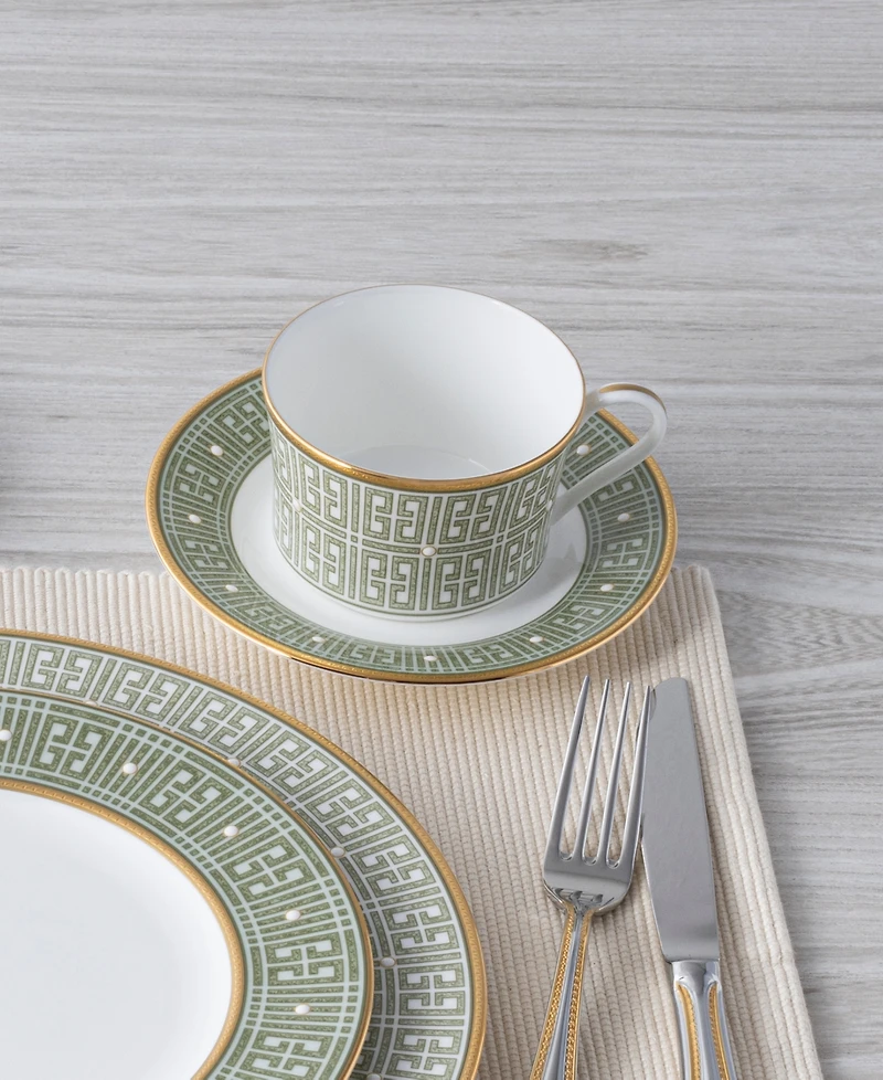 Noritake Infinity 4 Piece Saucer Set, Service for 4