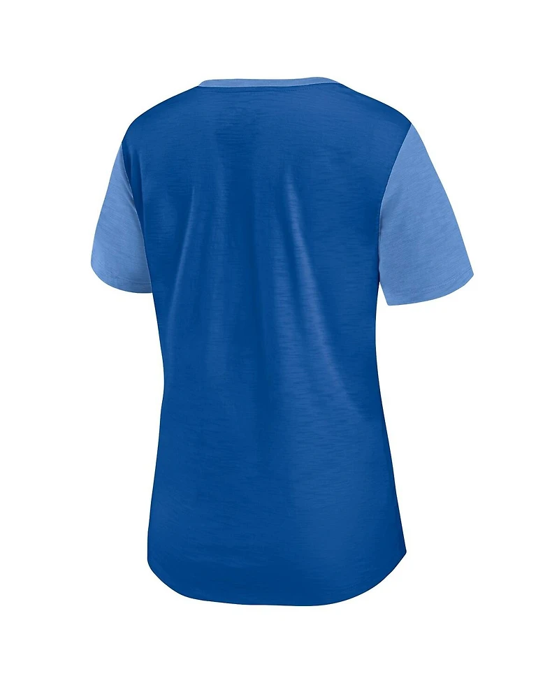 Women's Fanatics Royal Kansas City Royals Mound T-shirt