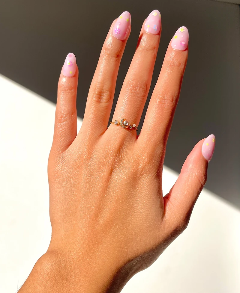 Girls Crew Crystal Opalescent Celestial Across the Universe Ring