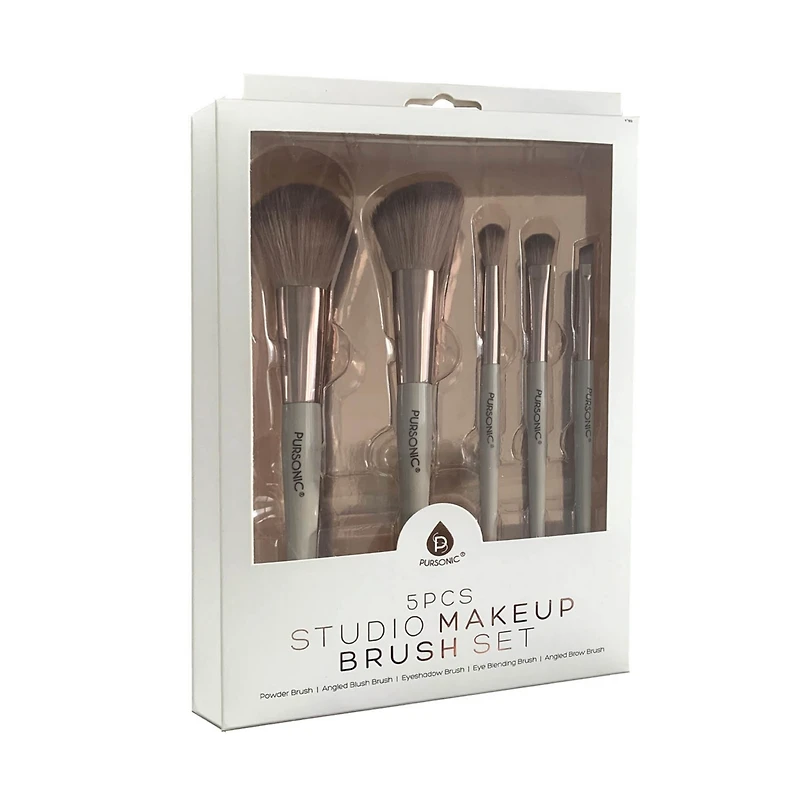 Pursonic 5 Pcs Studio Makeup Brush Set