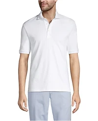 Lands' End Big & Tall Short Sleeve Cotton Supima Polo Shirt
